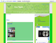 Tablet Screenshot of ecoteam.eublog.ro